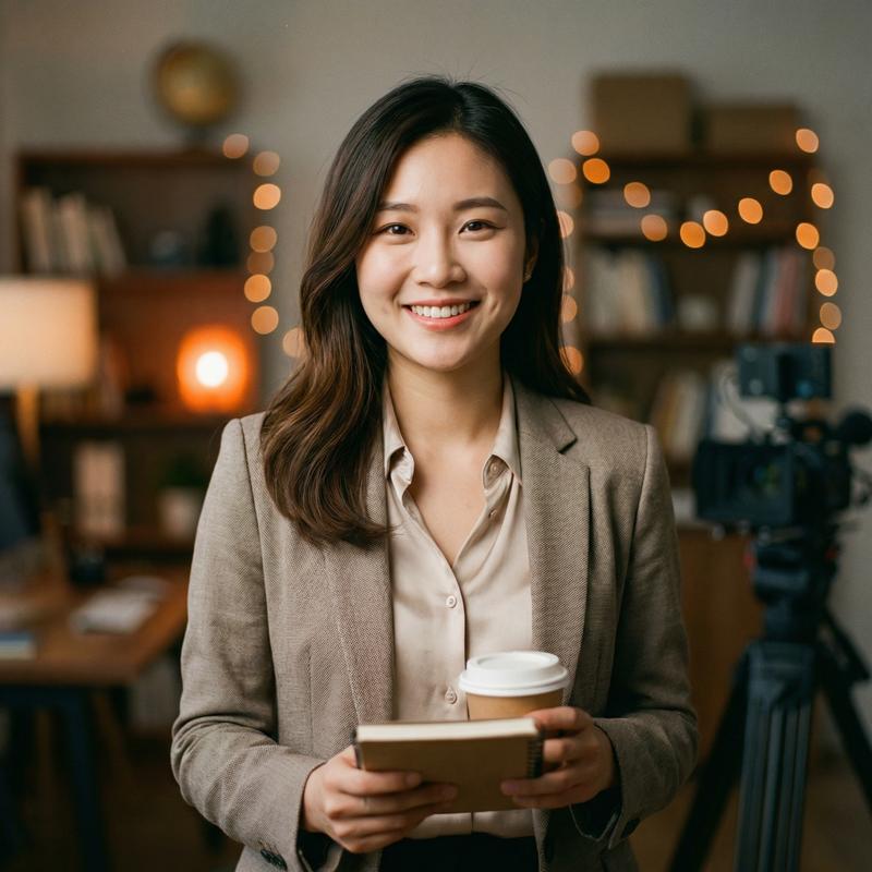 抖荫短视频制片人林雨桐